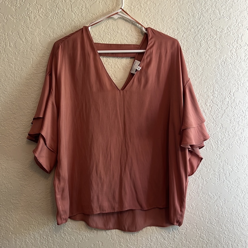 Witchery AU12/US8 pink blouse
